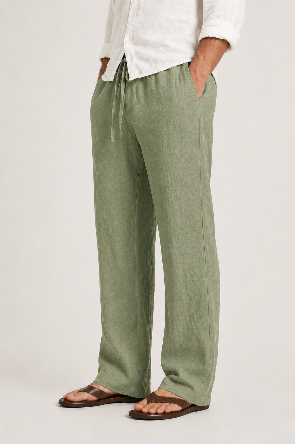 Men's Linen Trousers Relaxed Comfort Timeless Summer Style