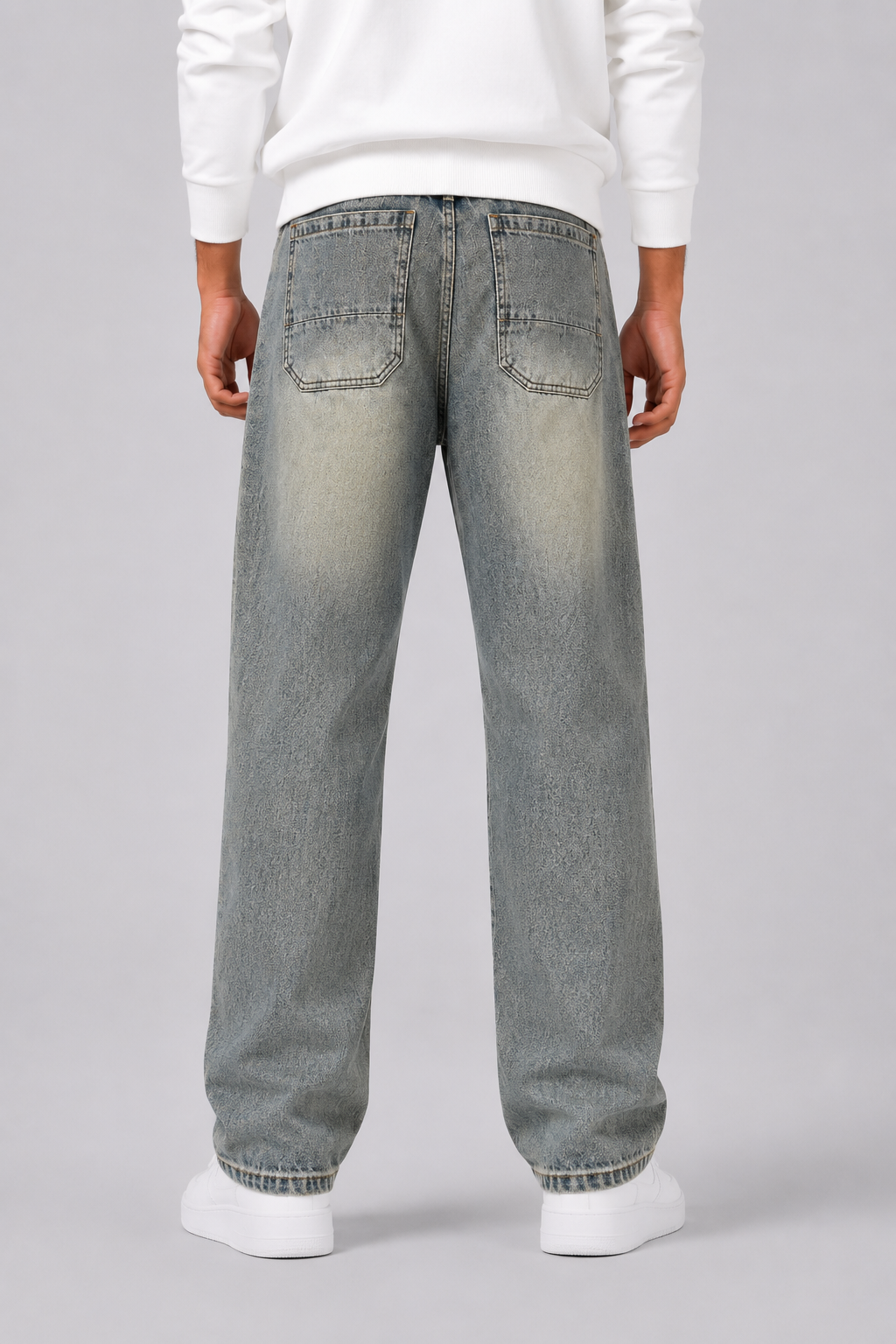 Men's Straight-Fit Jeans Timeless Casual Style