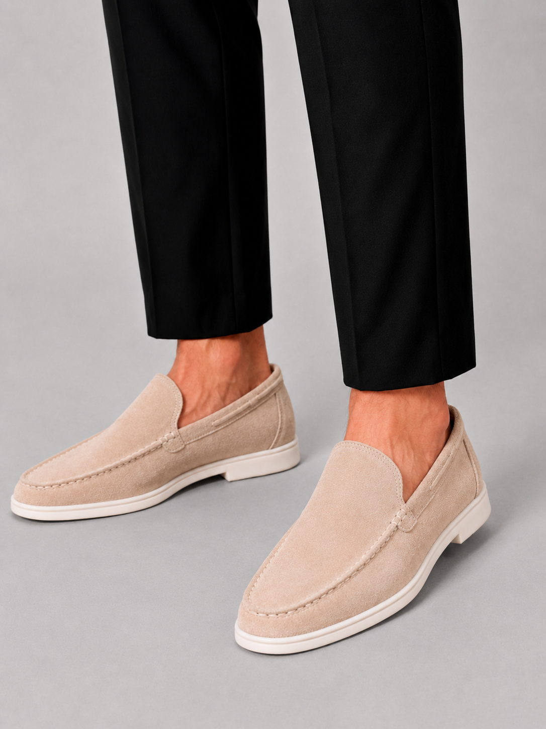 Men's Suede Slip-Ons Modern Luxury Comfort
