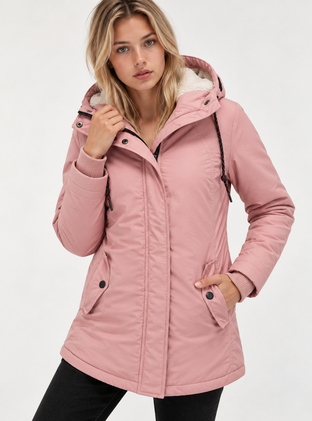 Warm Parka with Hood