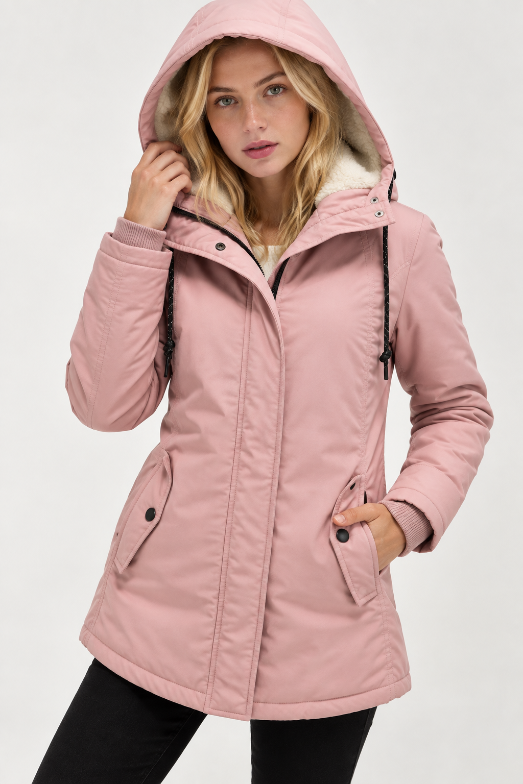 Warm Parka with Hood