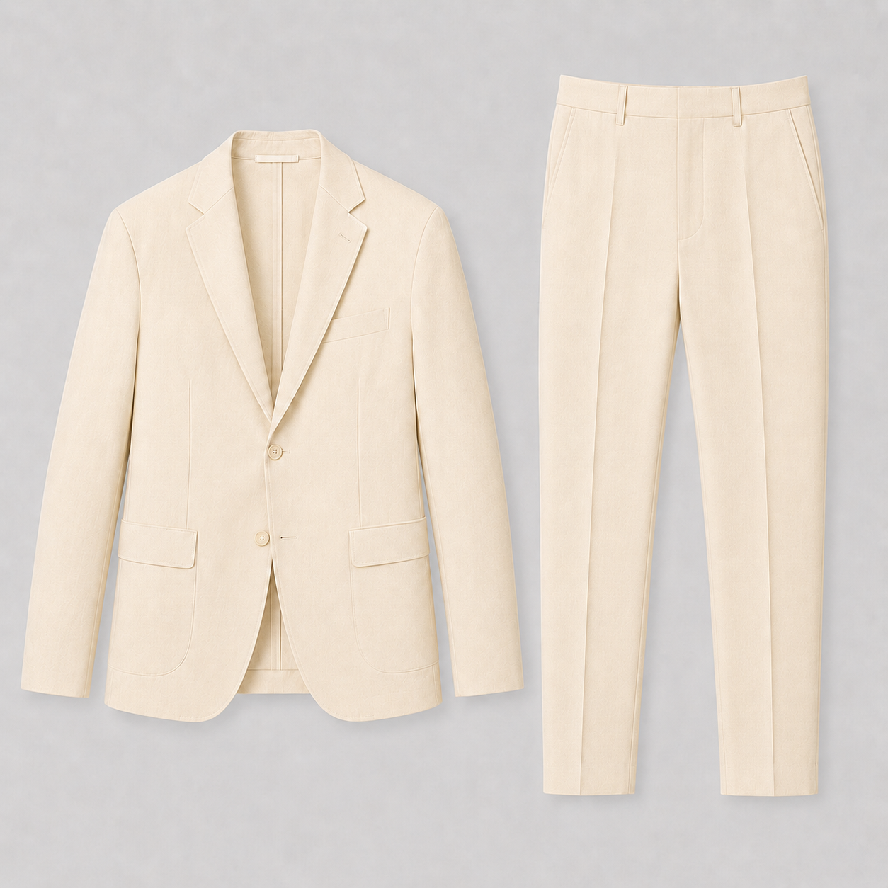 Men's Slim-Fit Suit for Weddings and Formal Style