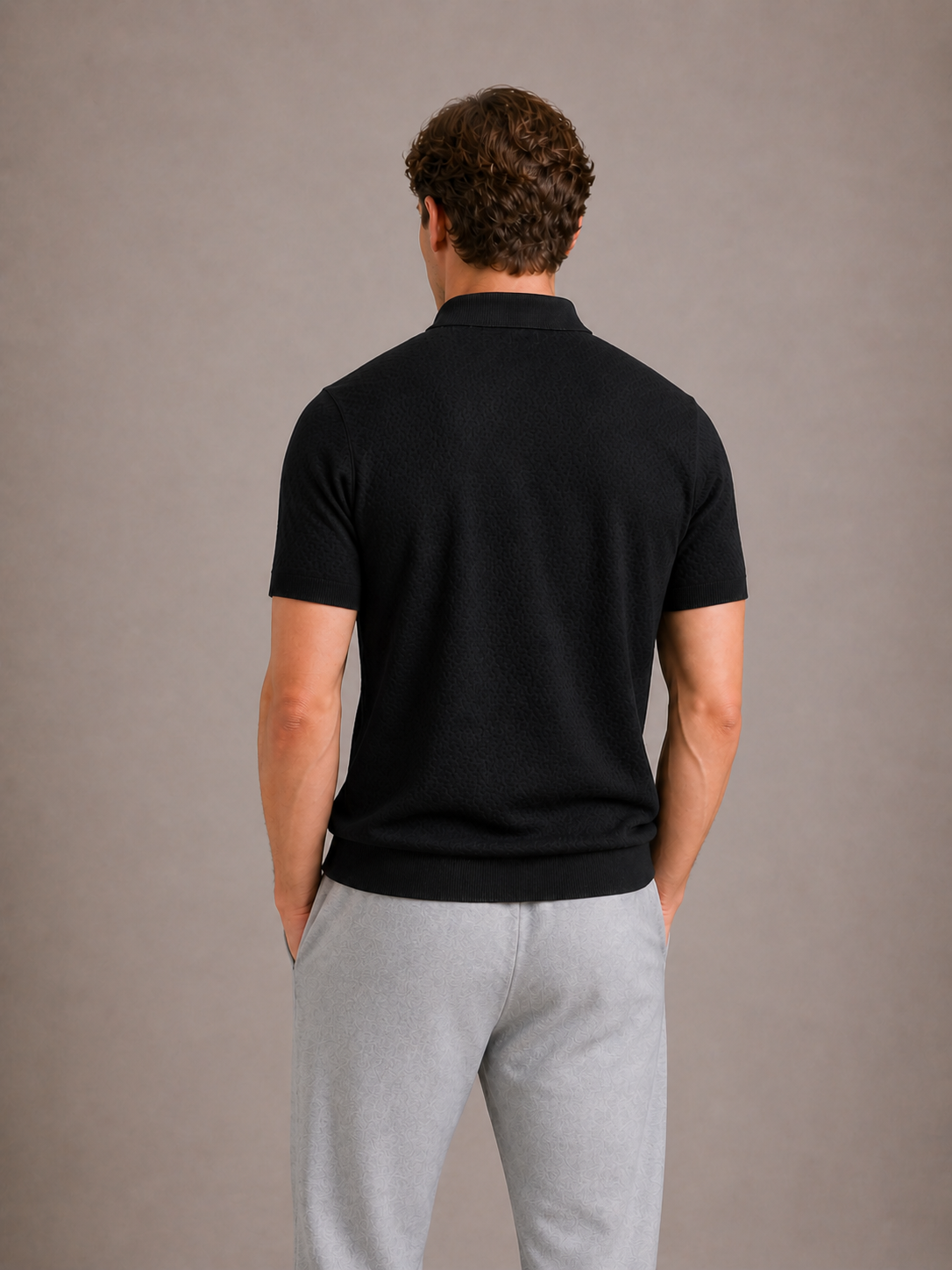 Men's Polo Anti-Crease Short Sleeves Modern Fit