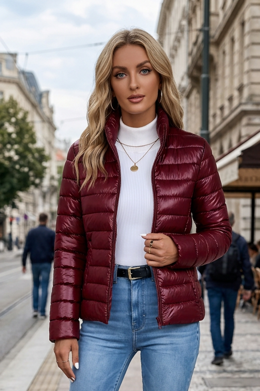 Featherweight Insulated Puffer Coat