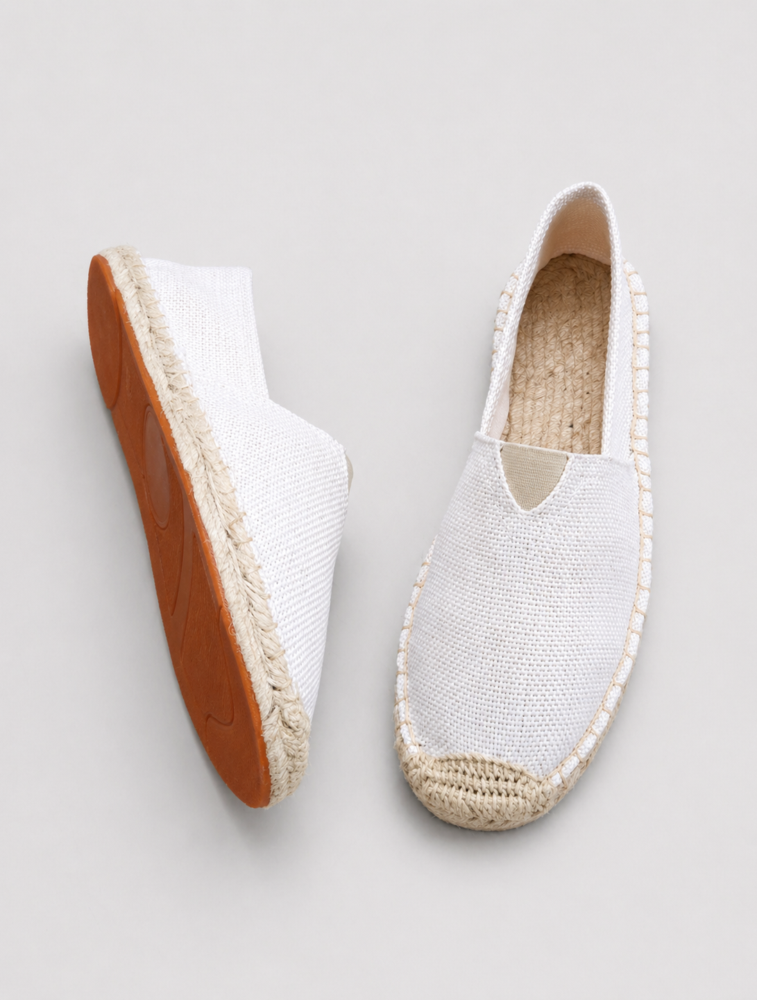Men's Espadrilles Loafers Canvas Slip-On