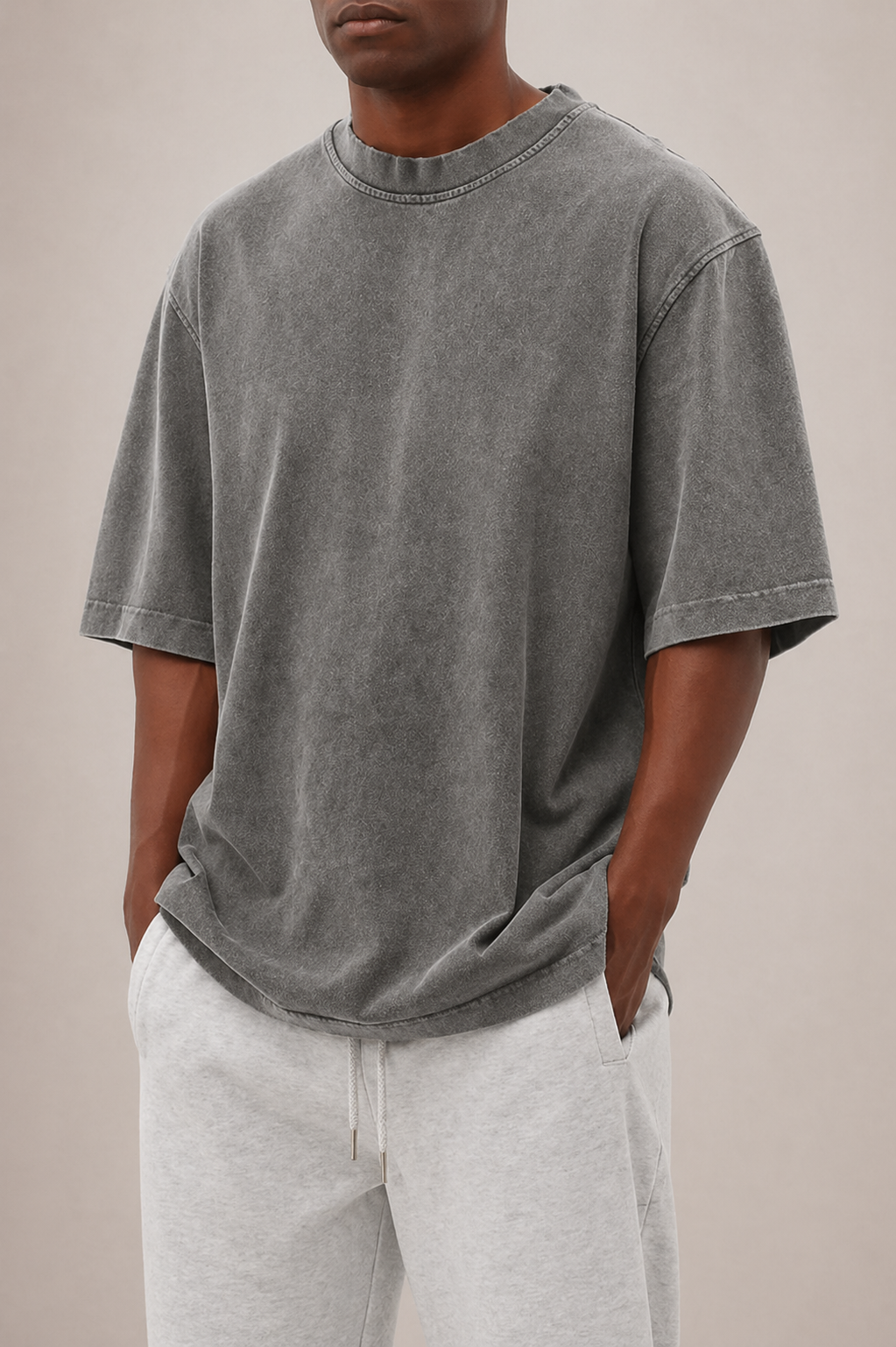 Men's Oversized T-Shirt Cotton Relaxed Fit