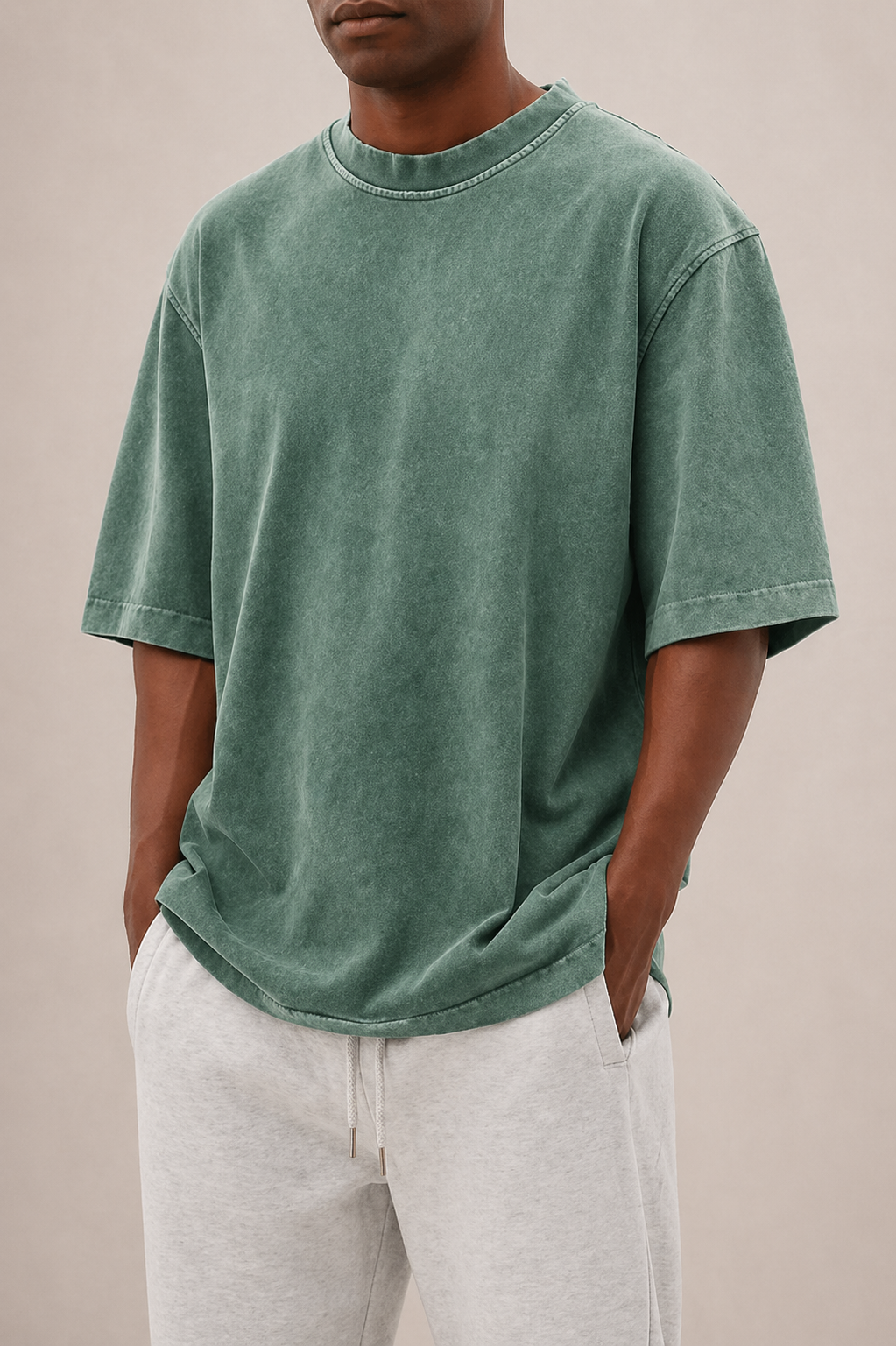 Men's Oversized T-Shirt Cotton Relaxed Fit