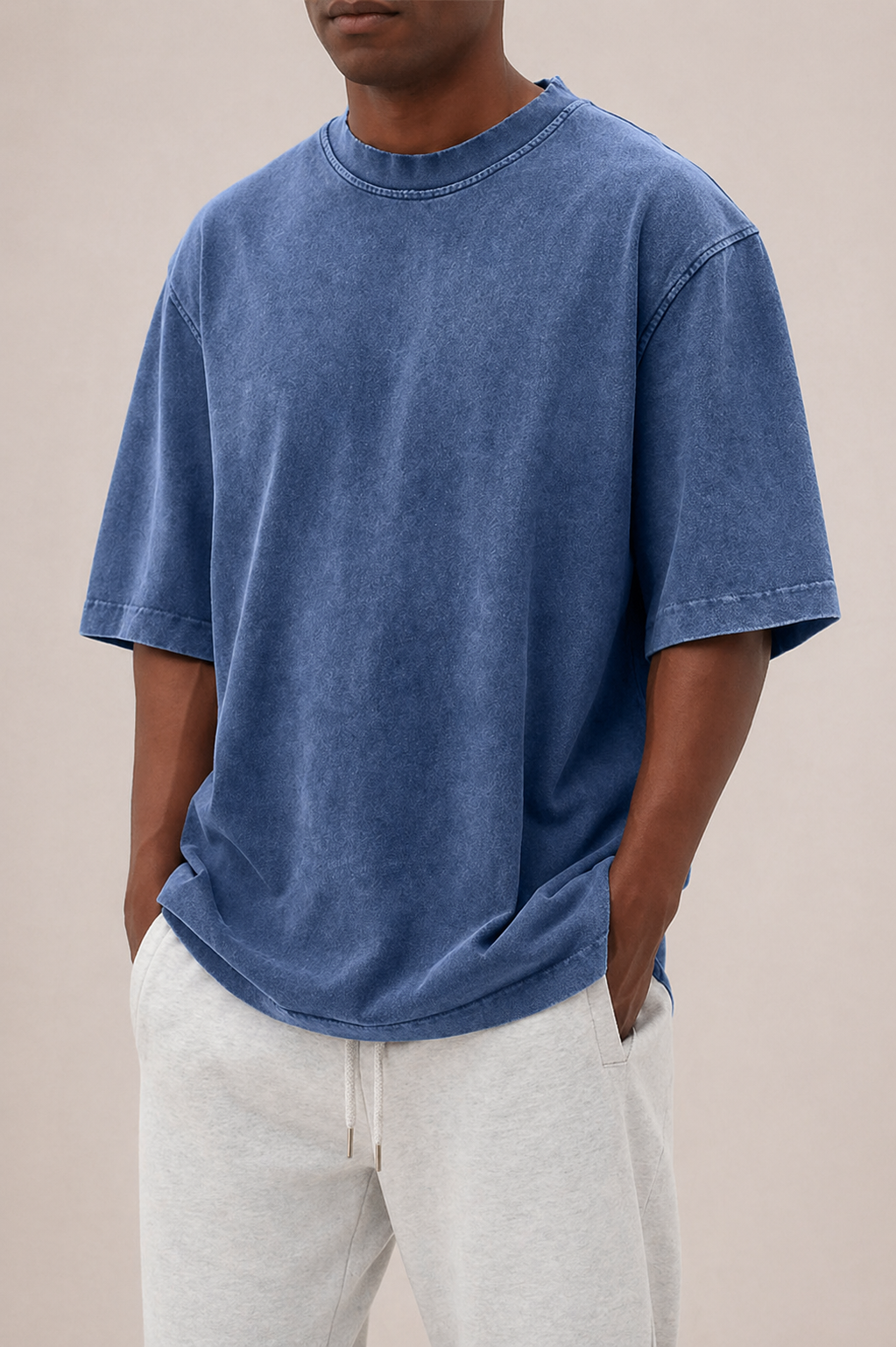 Men's Oversized T-Shirt Cotton Relaxed Fit