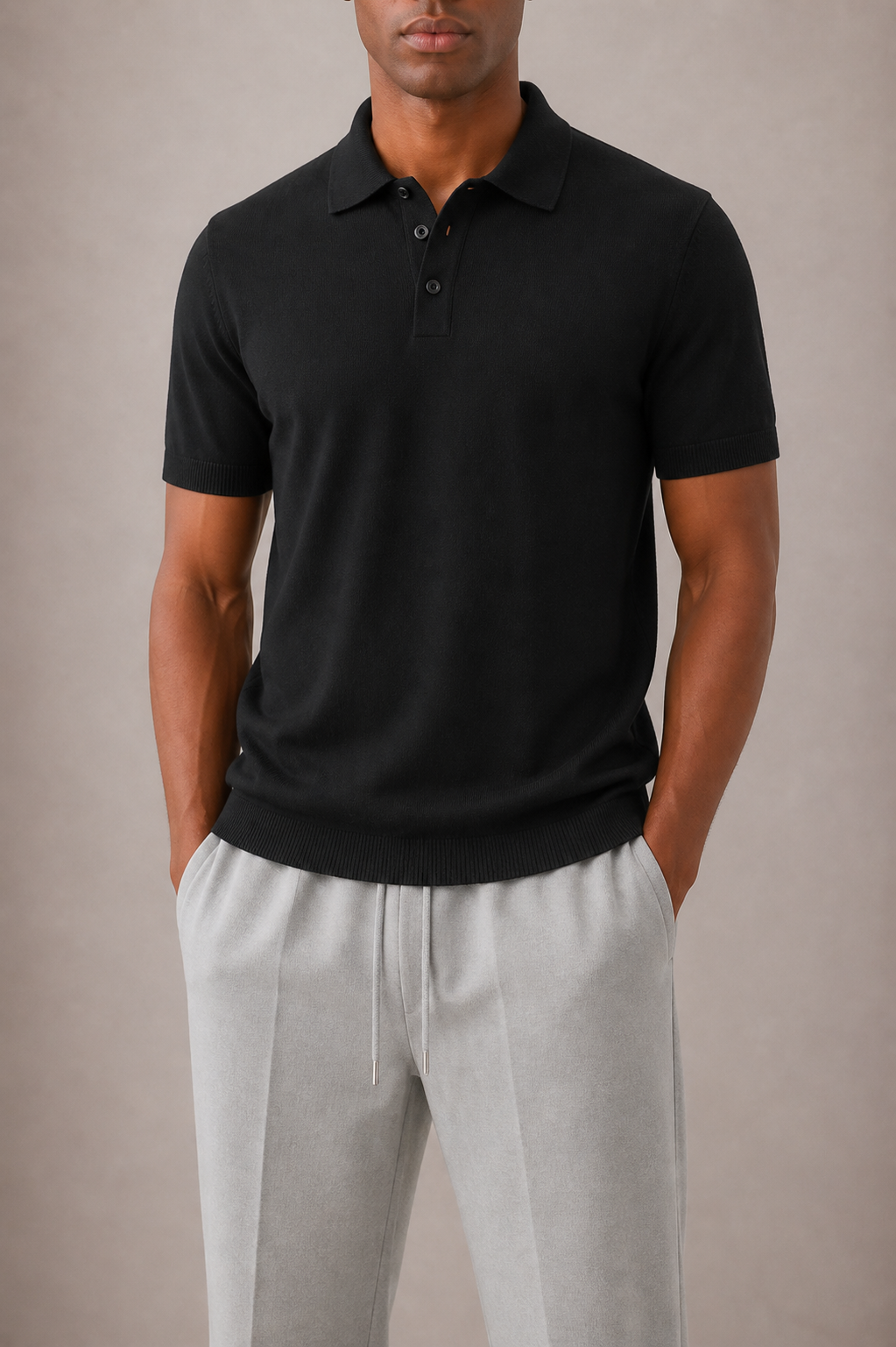 Men's Polo Minimalist Short Sleeves Modern Fit