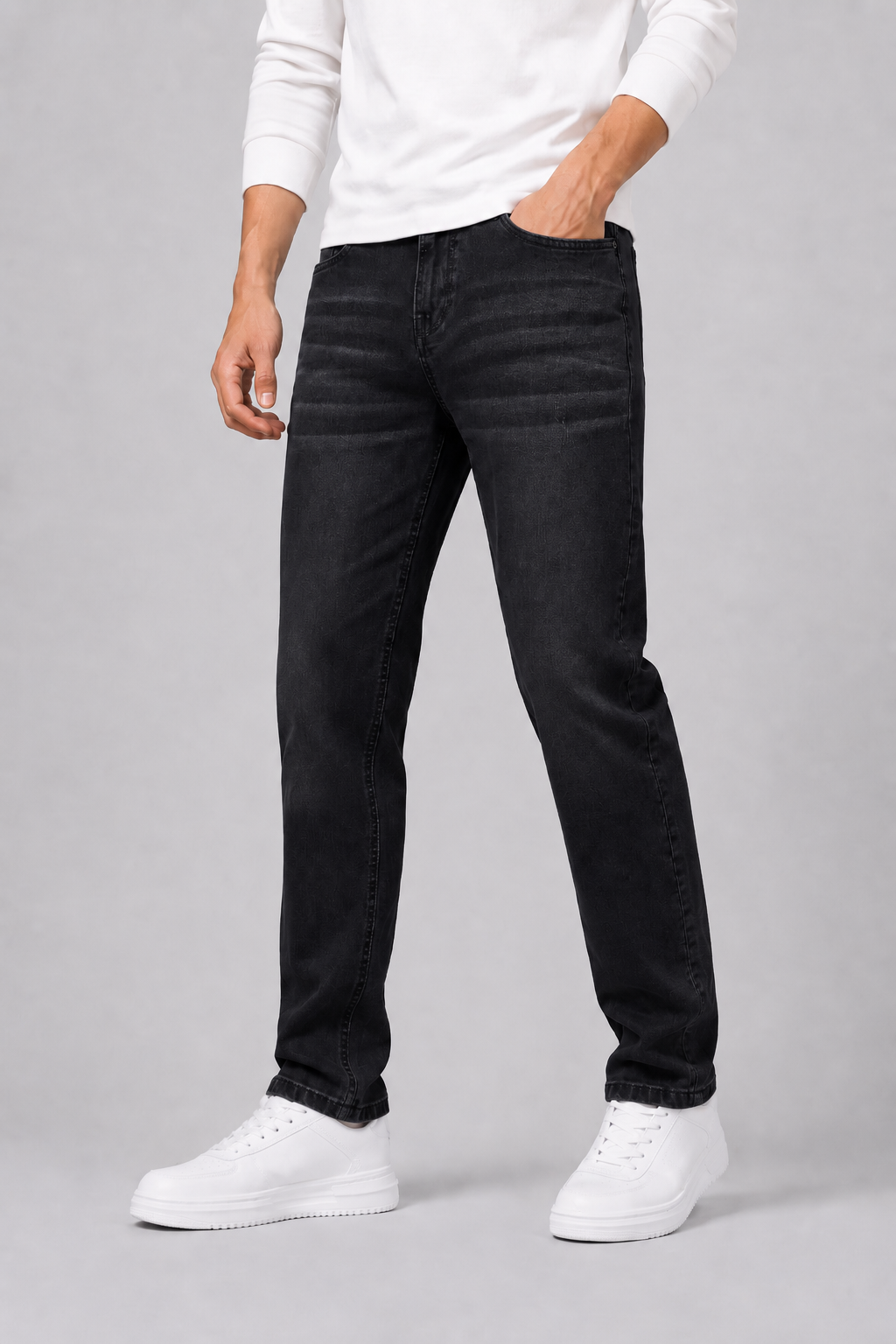 Men's Jeans Medium Stretch Timeless Denim Style