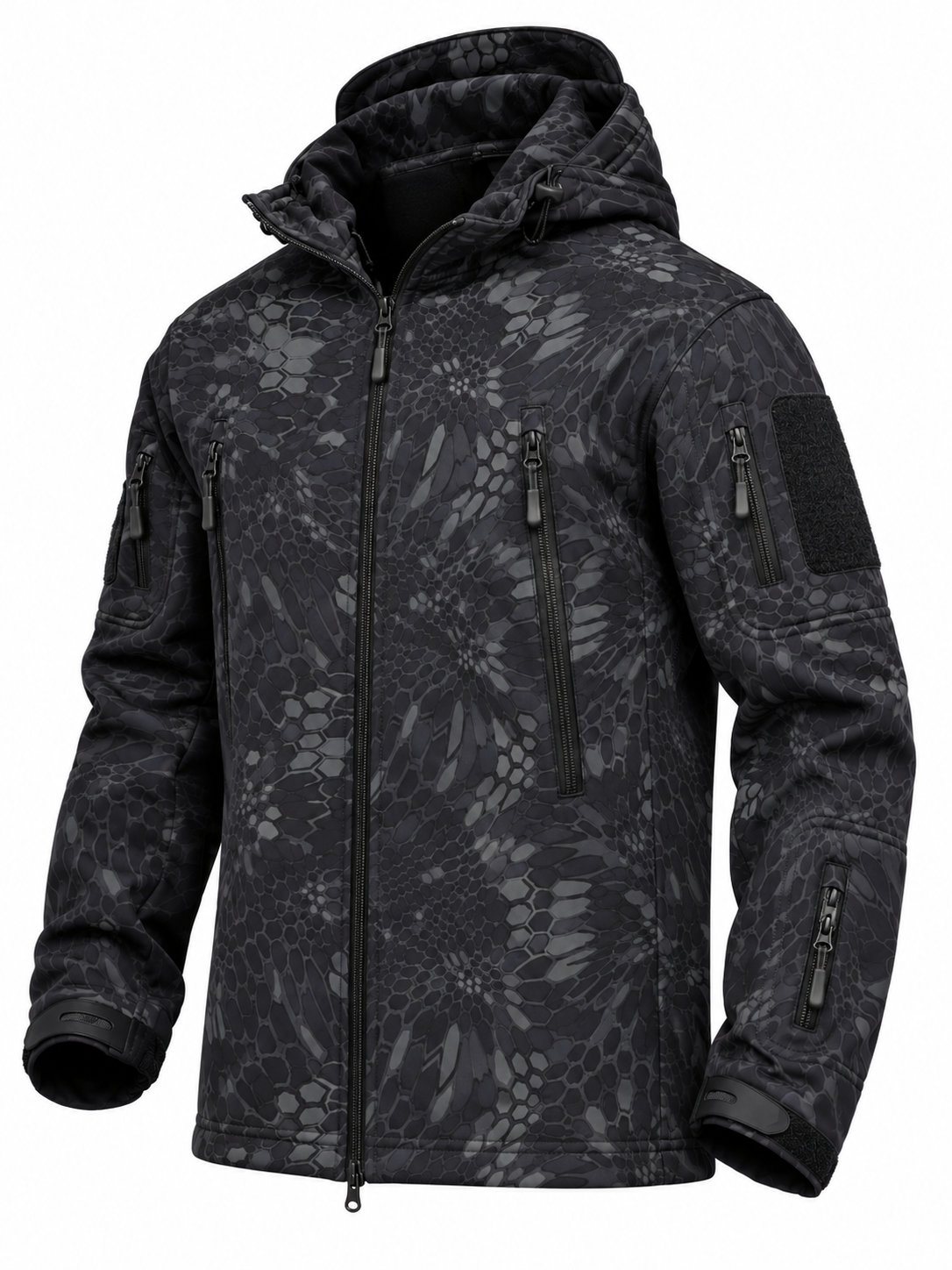 Windproof Jacket with Fleece Lining