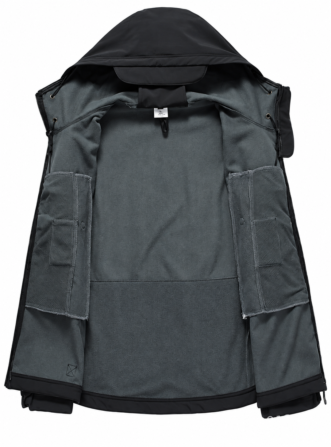 Windproof Jacket with Fleece Lining