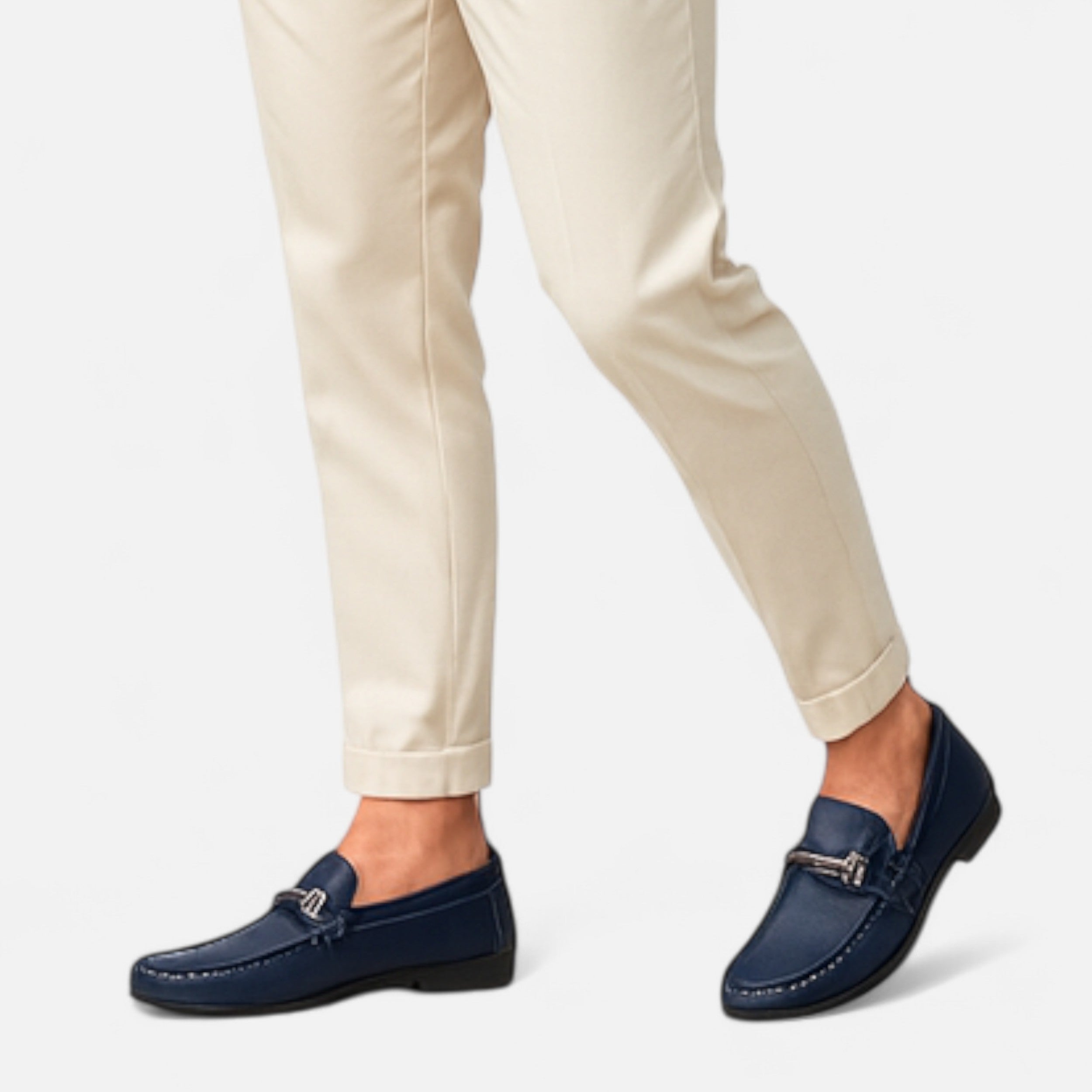 Men’s Slip-On Loafers Leather
