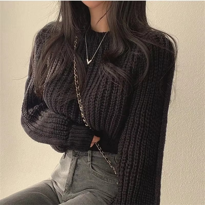Women's Cropped Pullover | Casual Fit & Versatile Style Options