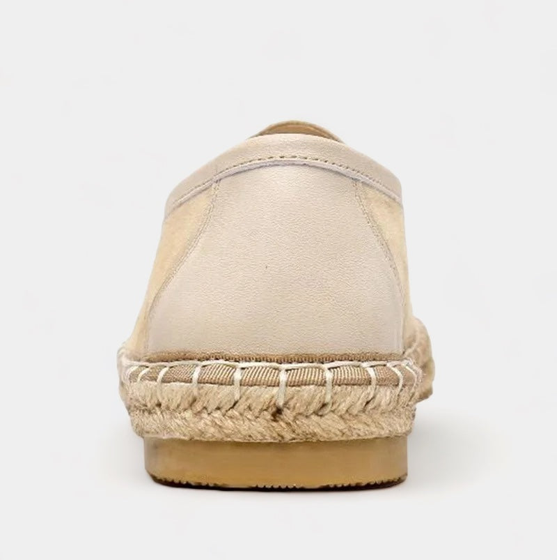 OLD MONEY Tressed Suede Loafers