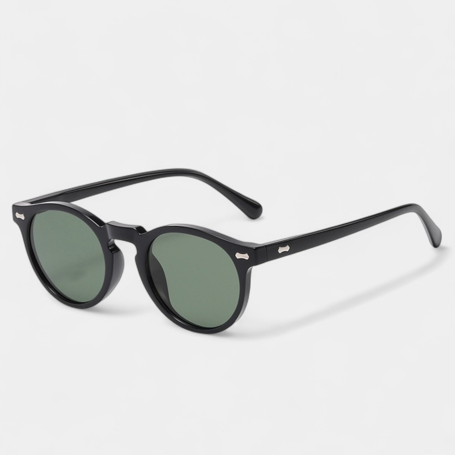OLD MONEY Round Sunglasses