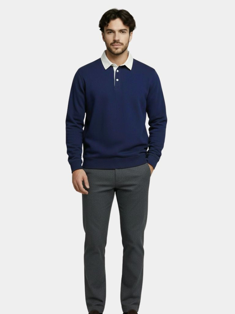 Classic High-Quality Men's Polo Shirt - Elegant Style