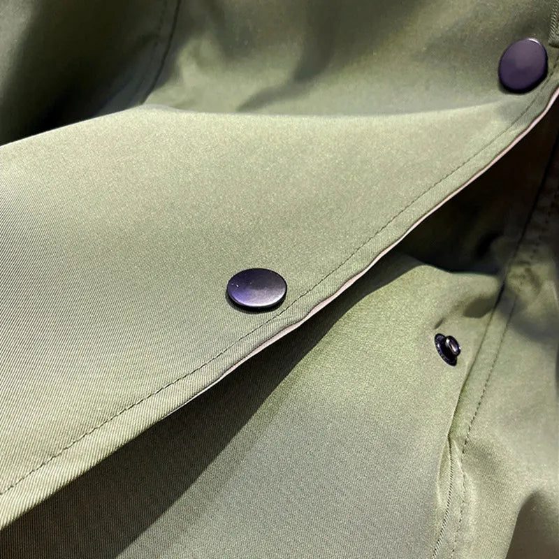 Chic Women's Windproof Jacket - Weather-Resistant Design