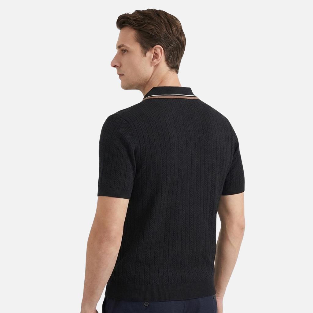 OLDMONEYLOOK | Men’s Refined Knit Polo