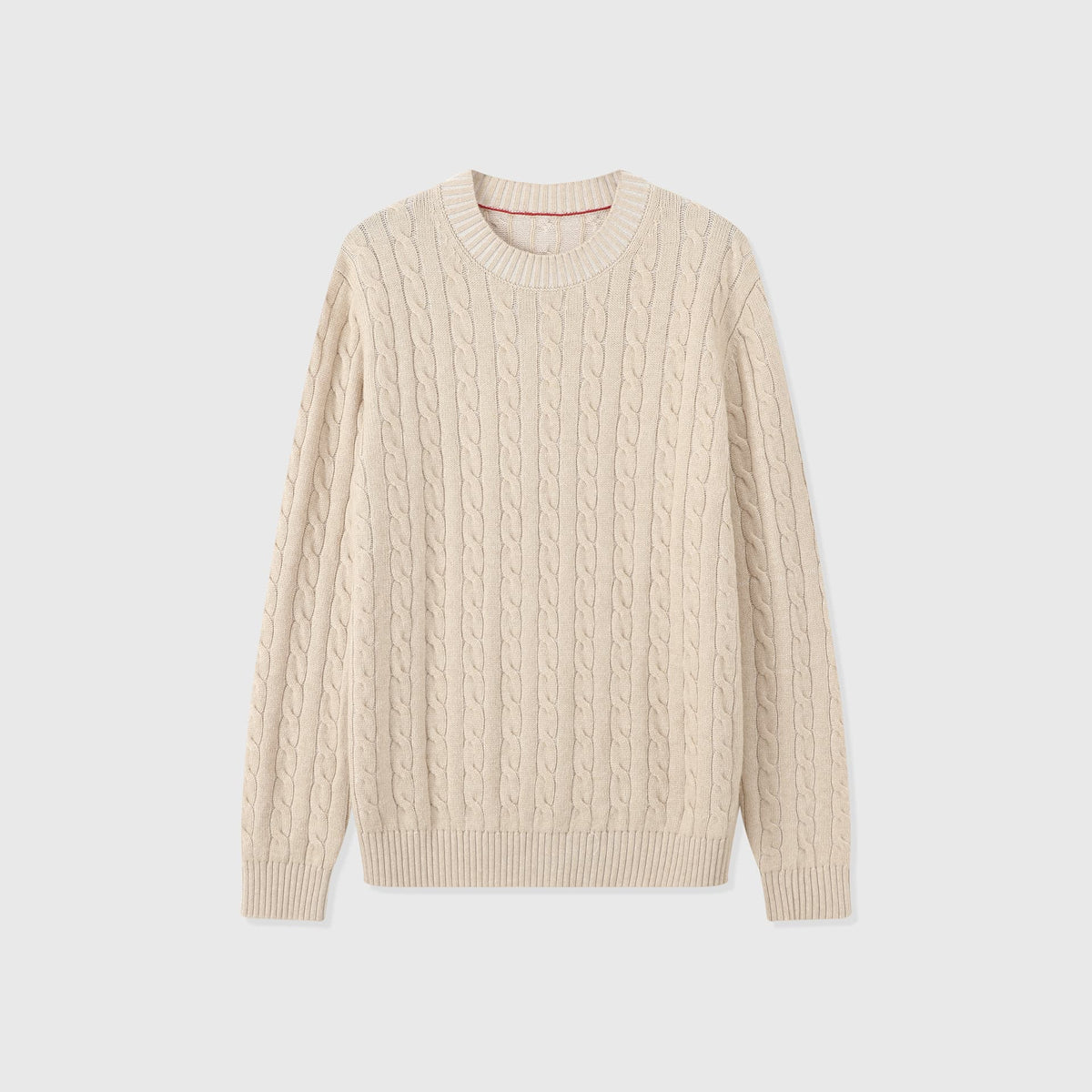 Camogli Cable Knit Crew Neck