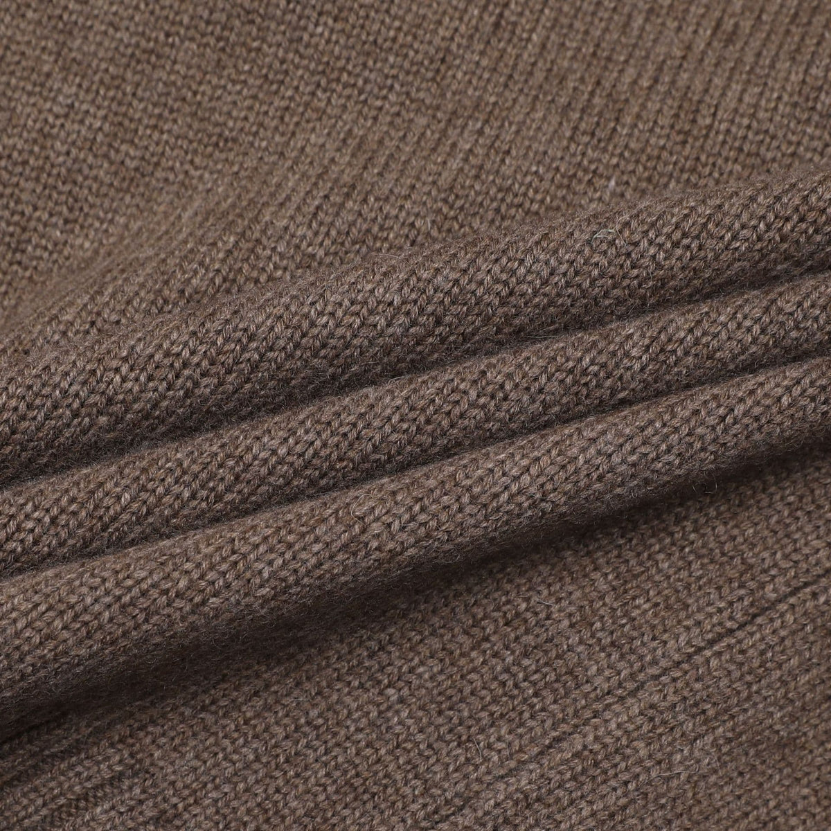 Bormio Plush-Collar Zip Knit