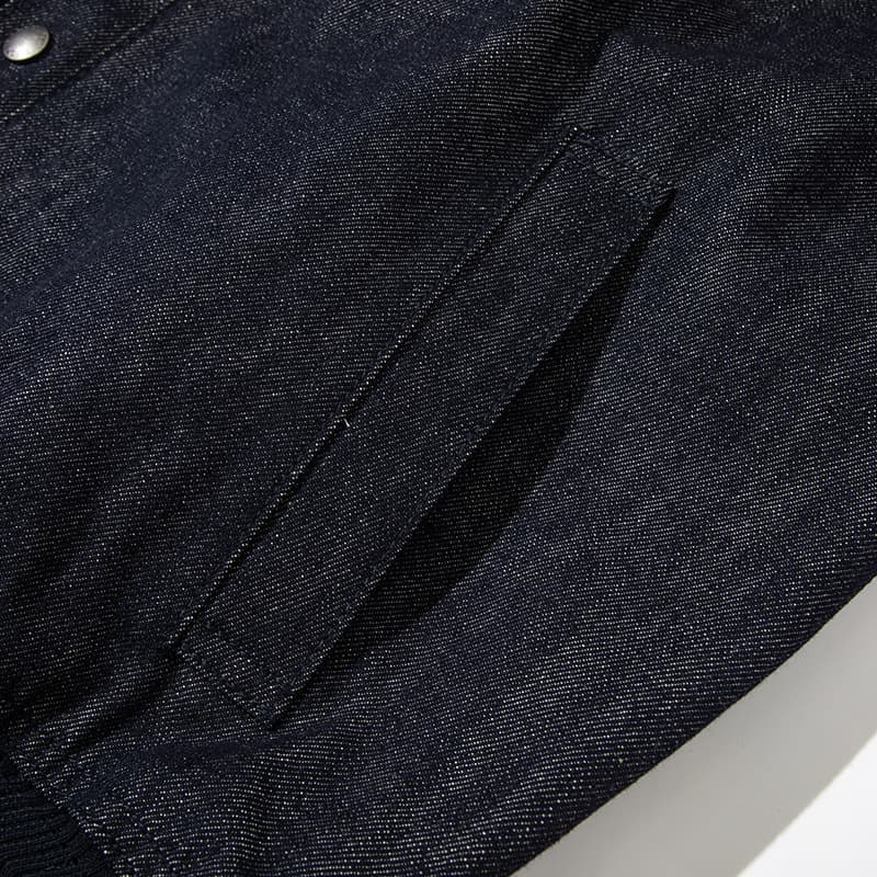 Winslow Raw Denim Bomber