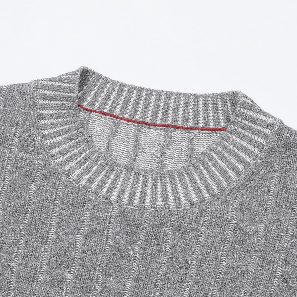 Camogli Cable Knit Crew Neck