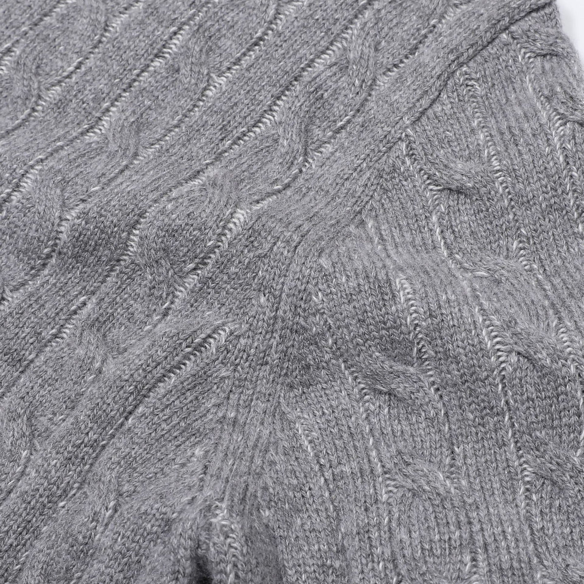 Camogli Cable Knit Crew Neck