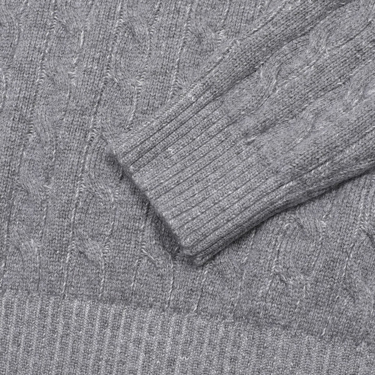 Camogli Cable Knit Crew Neck