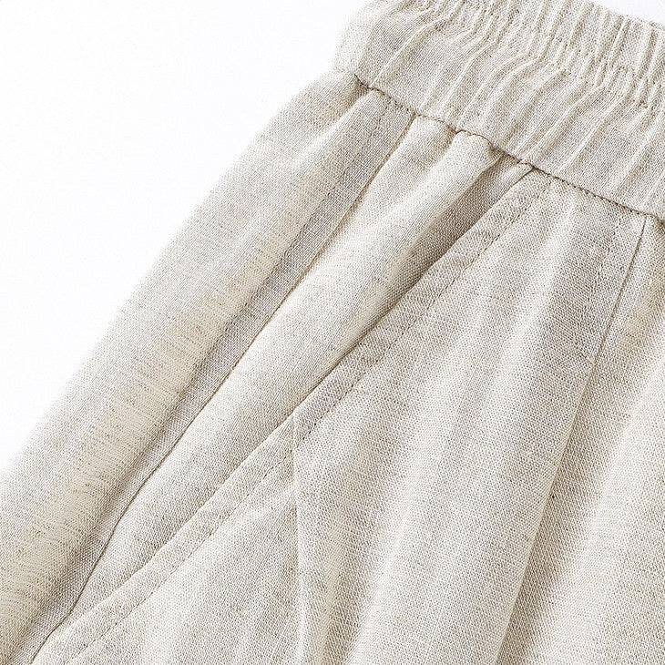 Riviera Relaxed Linen Trousers