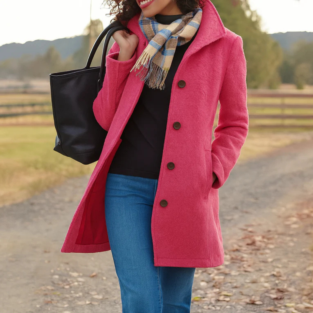 Chic Women's Heritage Coat for Cozy Elegance