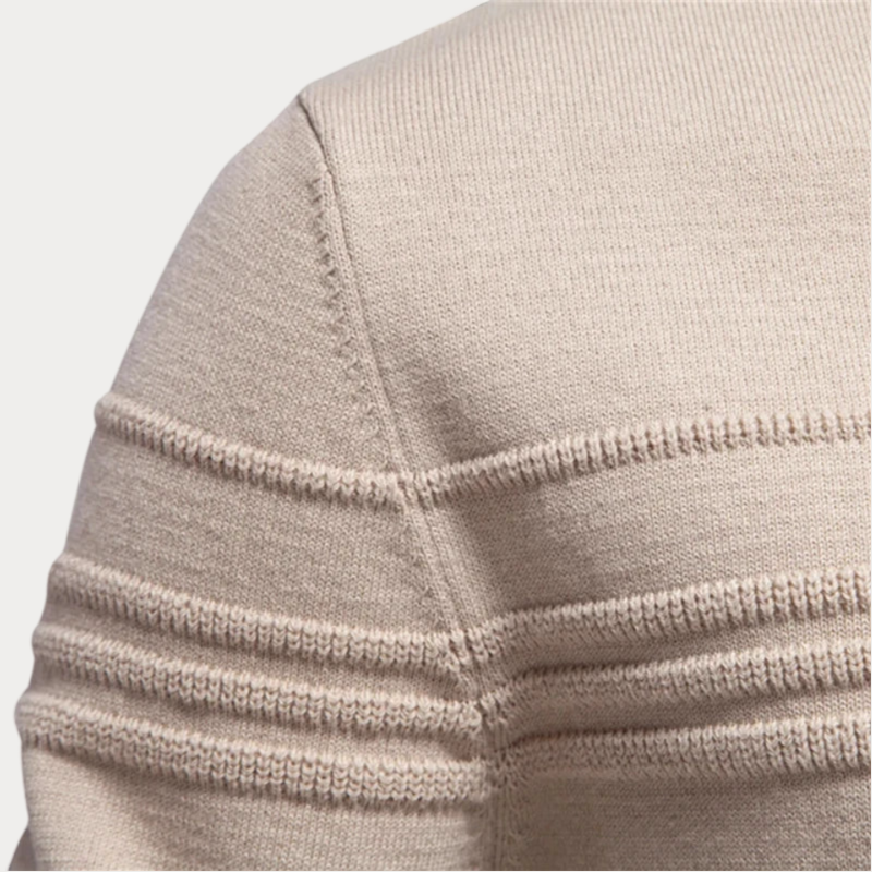 Men's Printed Crew Neck Sweater