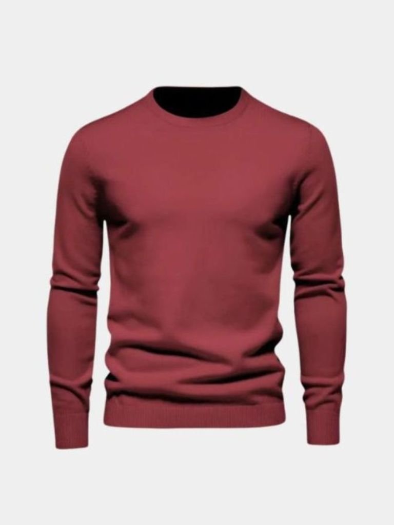 Elegant and Cozy Minimalist Men's Sweater
