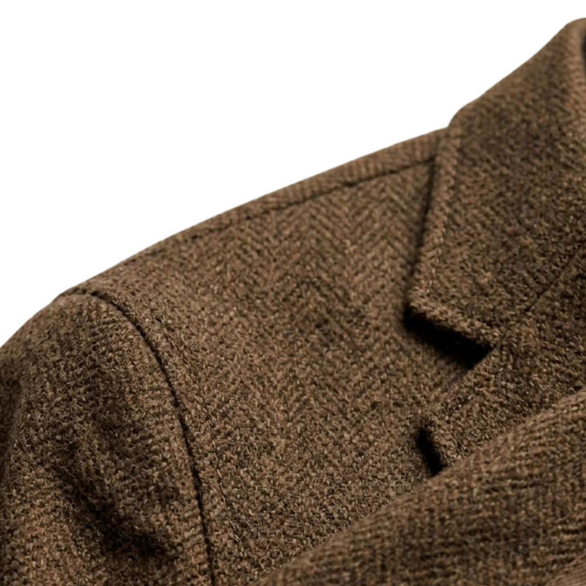 Timeless Men's Wool Tweed Blazer Jacket - Single Breasted