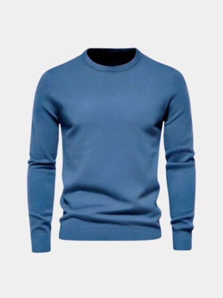 Elegant and Cozy Minimalist Men's Sweater
