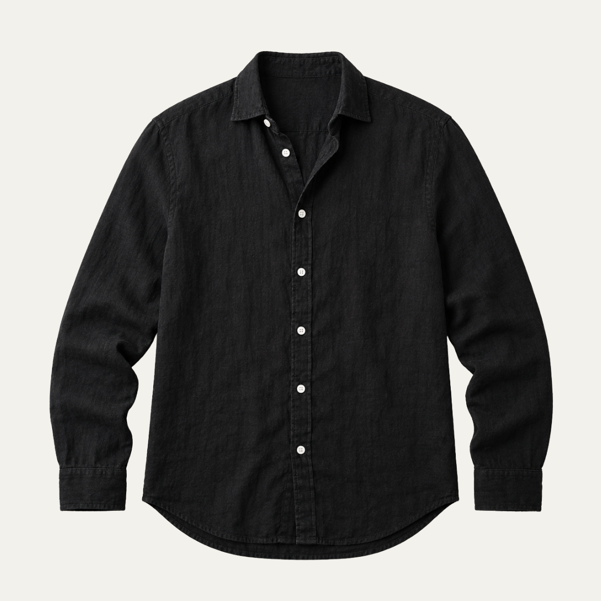The Sardinia Men's Casual Linen Button-Up Shirt