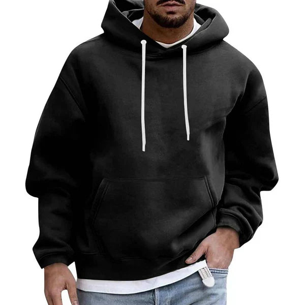 Men's Cozy Hoodie with Convenient Pocket