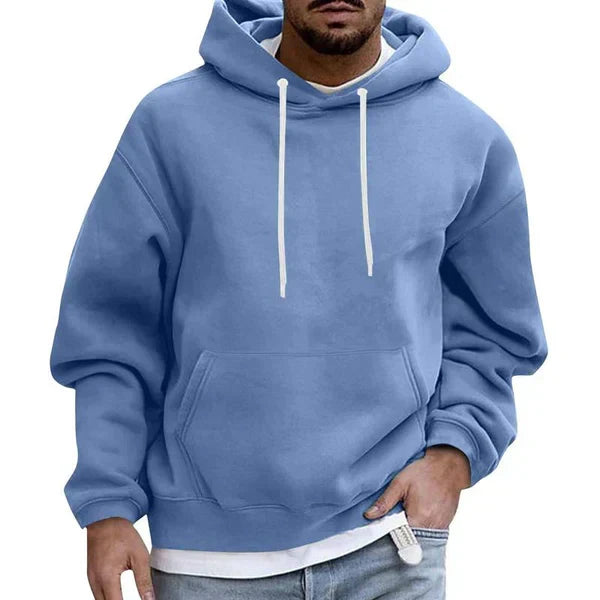 Men's Cozy Hoodie with Convenient Pocket