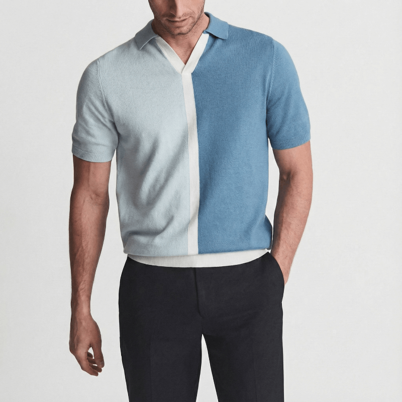 Harrington Stripe Polo