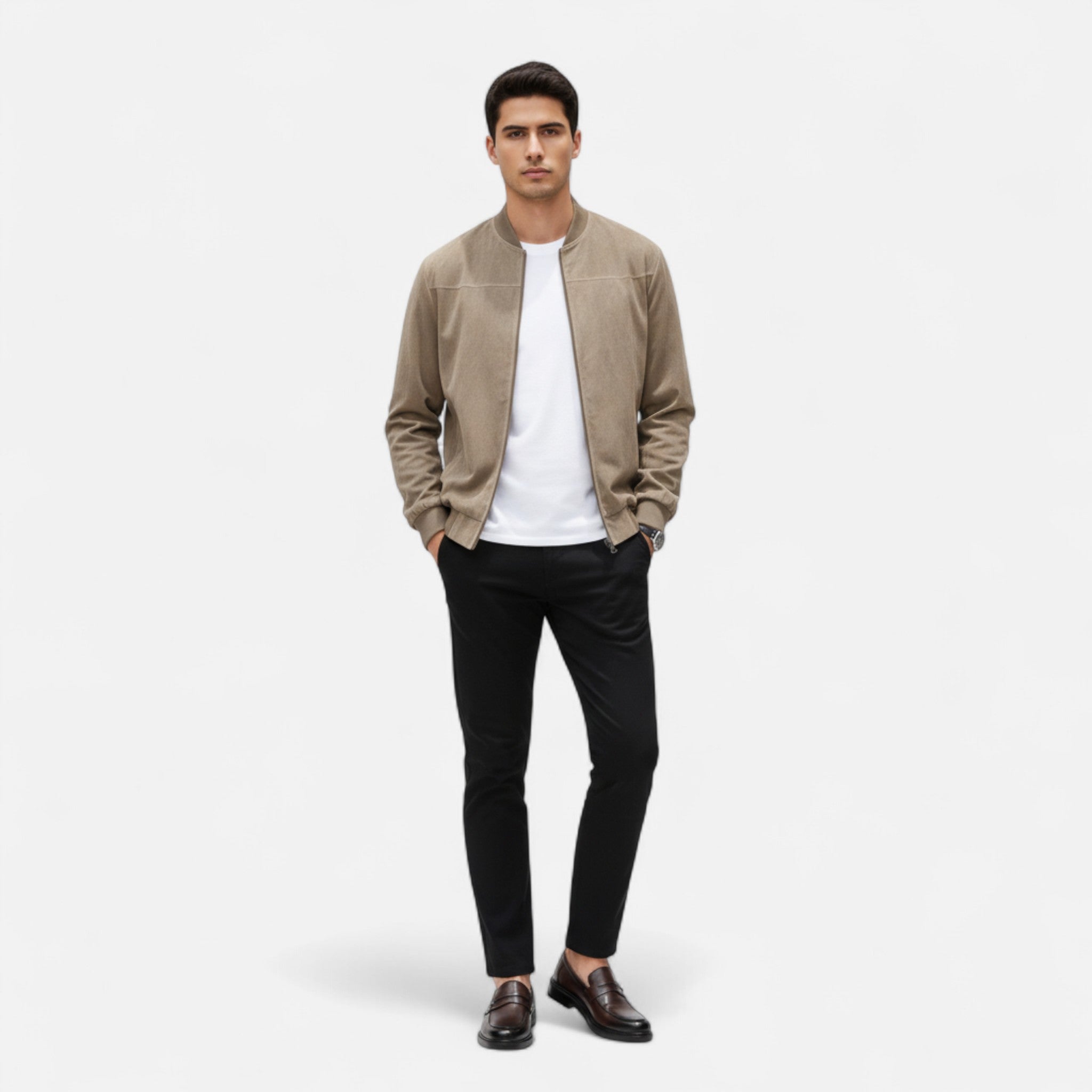 OldMoneyLook | Men’s Leather Buckle Loafers