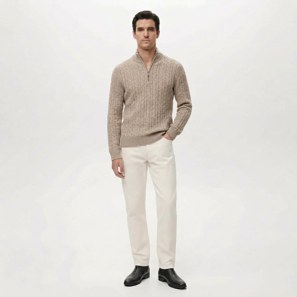 Nantucket Knit Quarter Zip