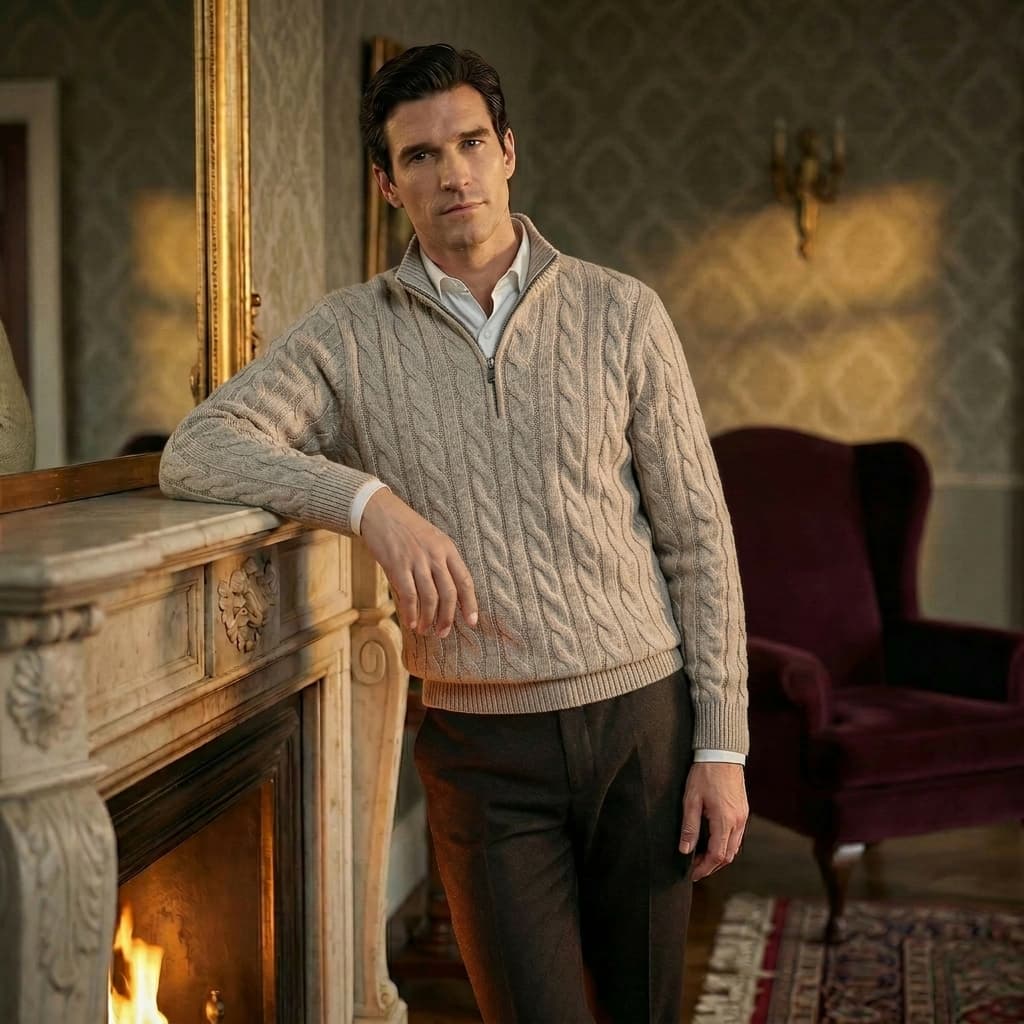 Nantucket Knit Quarter Zip
