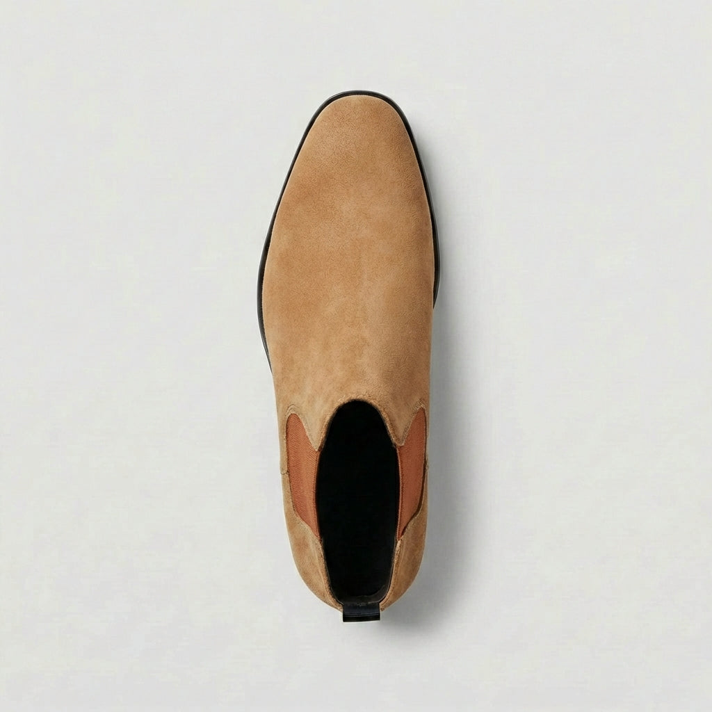 Stratton Suede Chelsea Boots