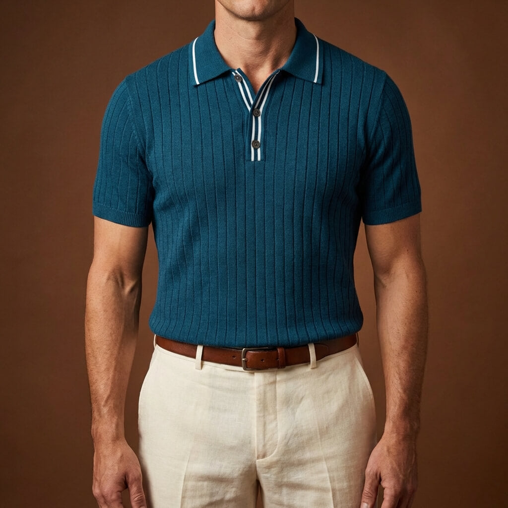Amalfi Azure Knit