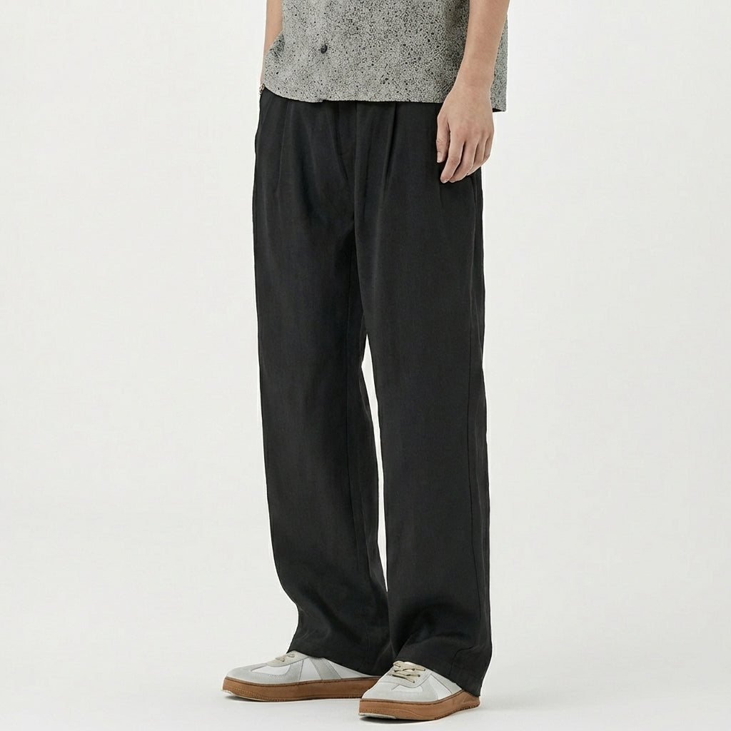 Riviera Relaxed Linen Trousers