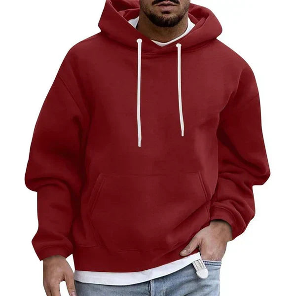 Men's Cozy Hoodie with Convenient Pocket