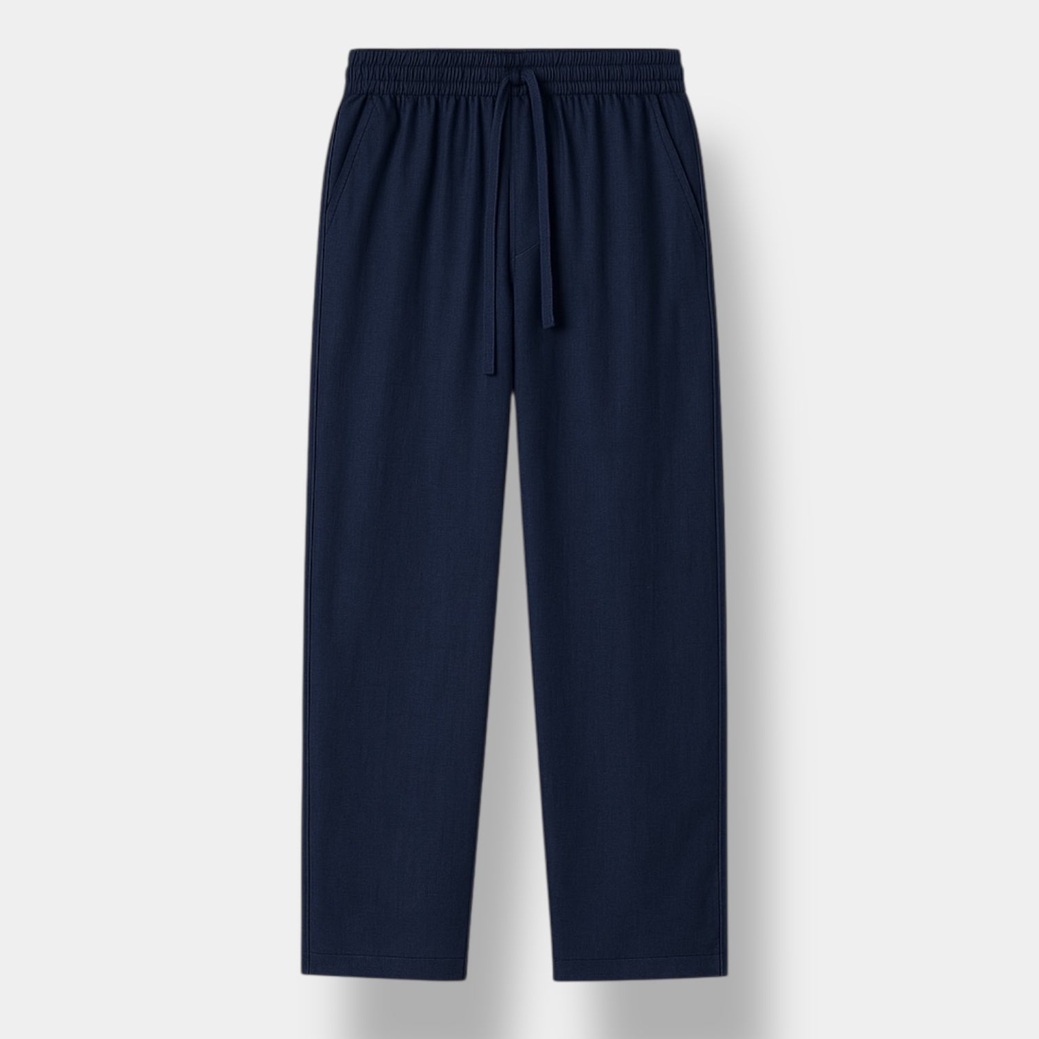 OLD MONEY Relaxed Fit Linen Trouser