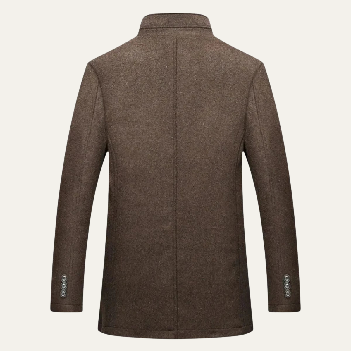 Timeless Wool Blend Men's Trench Coat