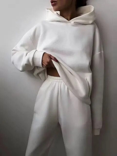 Ladies' co-ord set hoodie with joggers