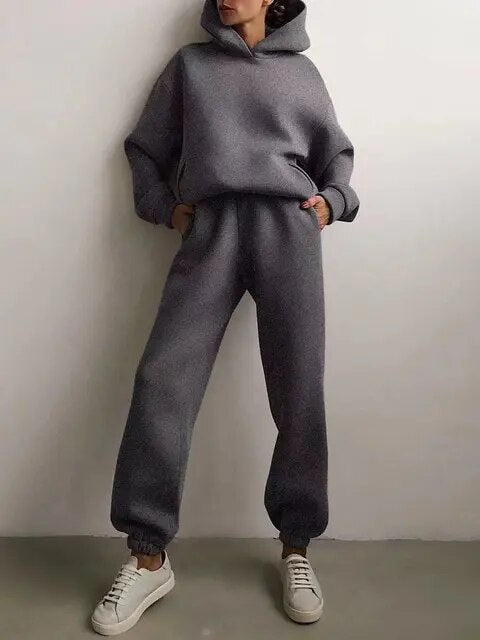 Ladies' co-ord set hoodie with joggers
